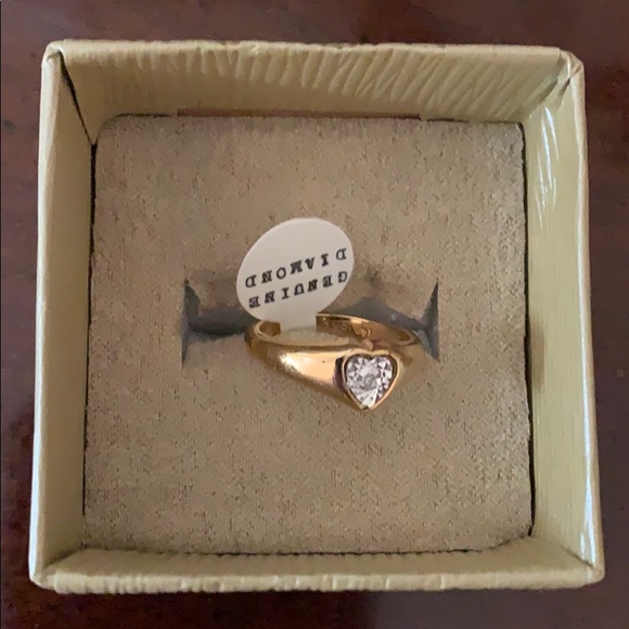 New Diamond Gold Filled Ring - Picture 2 of 5